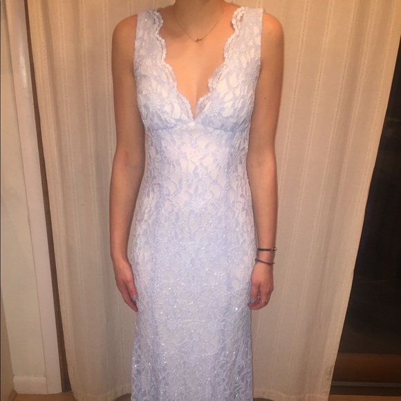 Light blue prom dress - Picture 2 of 4